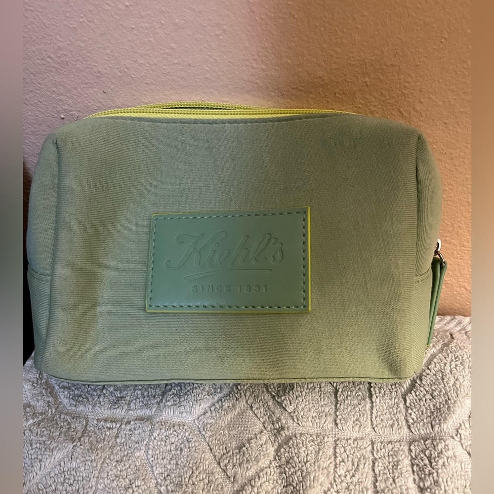 Kiehl’s Cosmetic Makeup Bag or Toiletry Pouch